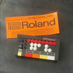 ❤️ Roland Rhythm Composer TR-808 Miniature Collectible Lego Model